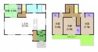 高知県高知市愛宕町４丁目 高知市愛宕町 一戸建 の間取り