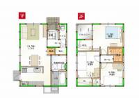 高知県土佐市蓮池 土佐市蓮池 一戸建 の間取り