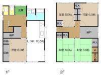 高知県高知市新屋敷２丁目 高知市新屋敷 一戸建 の間取り