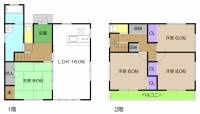 高知県香南市野市町兎田 香南市野市町兎田 一戸建 の間取り