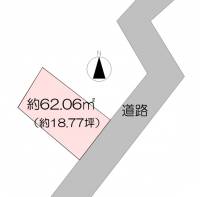 高知県高知市中秦泉寺 高知市中秦泉寺  の区画図