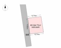 高知県高知市加賀野井２丁目 高知市加賀野井  の区画図