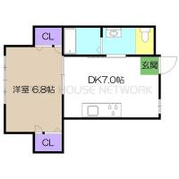 高知県高知市山手町 カーサブライト山手（202） 202の外観