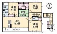 高知市万々高知市万々 賃貸アパート 4LDK 202の外観