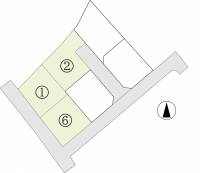 高松市牟礼町牟礼字宮北1977-3 高松市牟礼町牟礼 2号地の区画図
