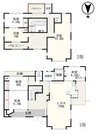 須崎市安和 須崎市安和 一戸建 の間取り