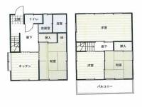 高知市大津 高知市大津乙 一戸建 の間取り