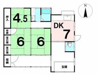 高知市福井町 高知市福井町 一戸建 の間取り