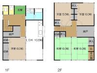 高知市新屋敷2丁目 高知市新屋敷 一戸建 の間取り