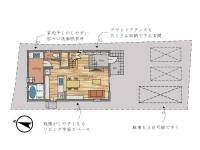 高知市中秦泉寺 高知市中秦泉寺  の区画図