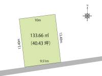 高知市八反町1丁目 高知市八反町  の区画図