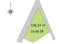 高知市旭天神町 高知市旭天神町  の区画図