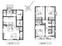 高知市朝倉西町2丁目 高知市朝倉西町  の区画図