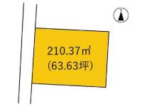 香南市野市町みどり野1丁目 香南市野市町みどり野  の区画図