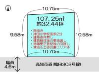 高知市神田 高知市神田  の区画図