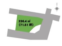 高知市鴨部3丁目 高知市鴨部  の区画図