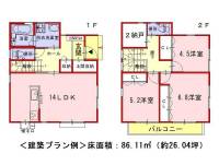 高知市朝倉 高知市朝倉己  の区画図