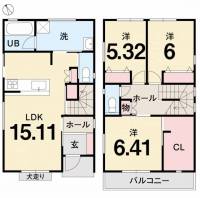 高知市百石町 高知市百石町 一戸建 の間取り