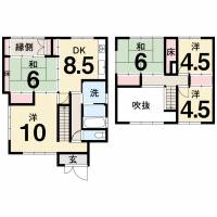 土佐市宇佐町宇佐 土佐市宇佐町宇佐 一戸建 の間取り