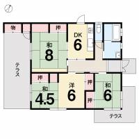 四万十市下田 四万十市下田 一戸建 の間取り