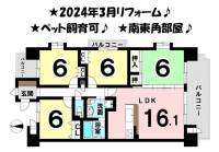 愛媛県松山市山越２丁目 ジェイシティ山越 の間取り