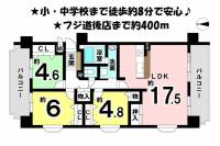 愛媛県松山市岩崎町１丁目 ダイアパレス道後公園 の間取り