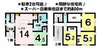 愛媛県松山市越智１丁目 松山市越智 一戸建 の間取り