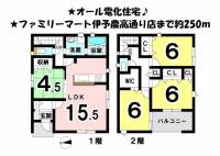 愛媛県伊予市下吾川 伊予市下吾川 一戸建 の間取り