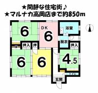 愛媛県松山市高岡町 松山市高岡町 一戸建 の間取り