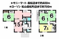 愛媛県松山市森松町 松山市森松町 一戸建 の間取り