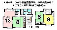 愛媛県伊予郡松前町大字西古泉 伊予郡松前町西古泉 一戸建 の間取り