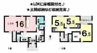 愛媛県伊予郡松前町大字北黒田 伊予郡松前町北黒田 一戸建 の間取り