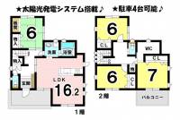 愛媛県松山市西垣生町 松山市西垣生町 一戸建 の間取り