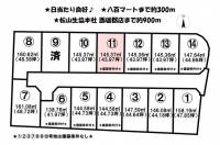 愛媛県松山市針田町 松山市針田町  の区画図