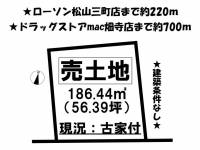 愛媛県松山市畑寺４丁目 松山市畑寺  の区画図