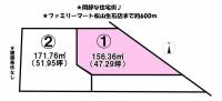 愛媛県松山市南吉田町 松山市南吉田町  の区画図