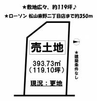 愛媛県松山市正円寺２丁目 松山市正円寺  の区画図