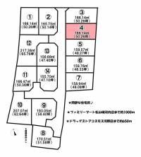 愛媛県松山市久保 松山市久保  の区画図