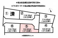 愛媛県松山市堀江町 松山市堀江町  の区画図