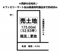 愛媛県松山市南斎院町 松山市南斎院町  の区画図