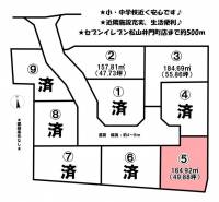 愛媛県松山市森松町 松山市森松町  の区画図