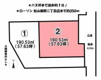 愛媛県松山市正円寺２丁目 松山市正円寺  の区画図