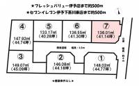 愛媛県伊予市下吾川 伊予市下吾川  の区画図