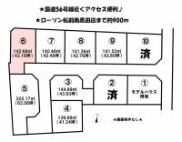 愛媛県伊予市下吾川 伊予市下吾川  の区画図