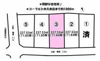 愛媛県松山市来住町 松山市来住町  の区画図