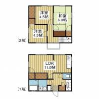 愛媛県松山市溝辺町 戸建賃貸溝辺戸建 の間取り