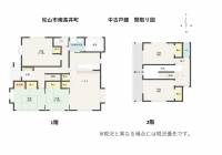 松山市南高井町1177番地3 松山市南高井町 一戸建 の間取り