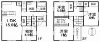 愛媛県松山市東垣生町 松山市東垣生町 一戸建 の間取り