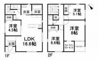 愛媛県松山市堀江町 松山市堀江町 一戸建 の間取り