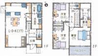 愛媛県松山市畑寺4丁目 松山市畑寺 一戸建 の間取り